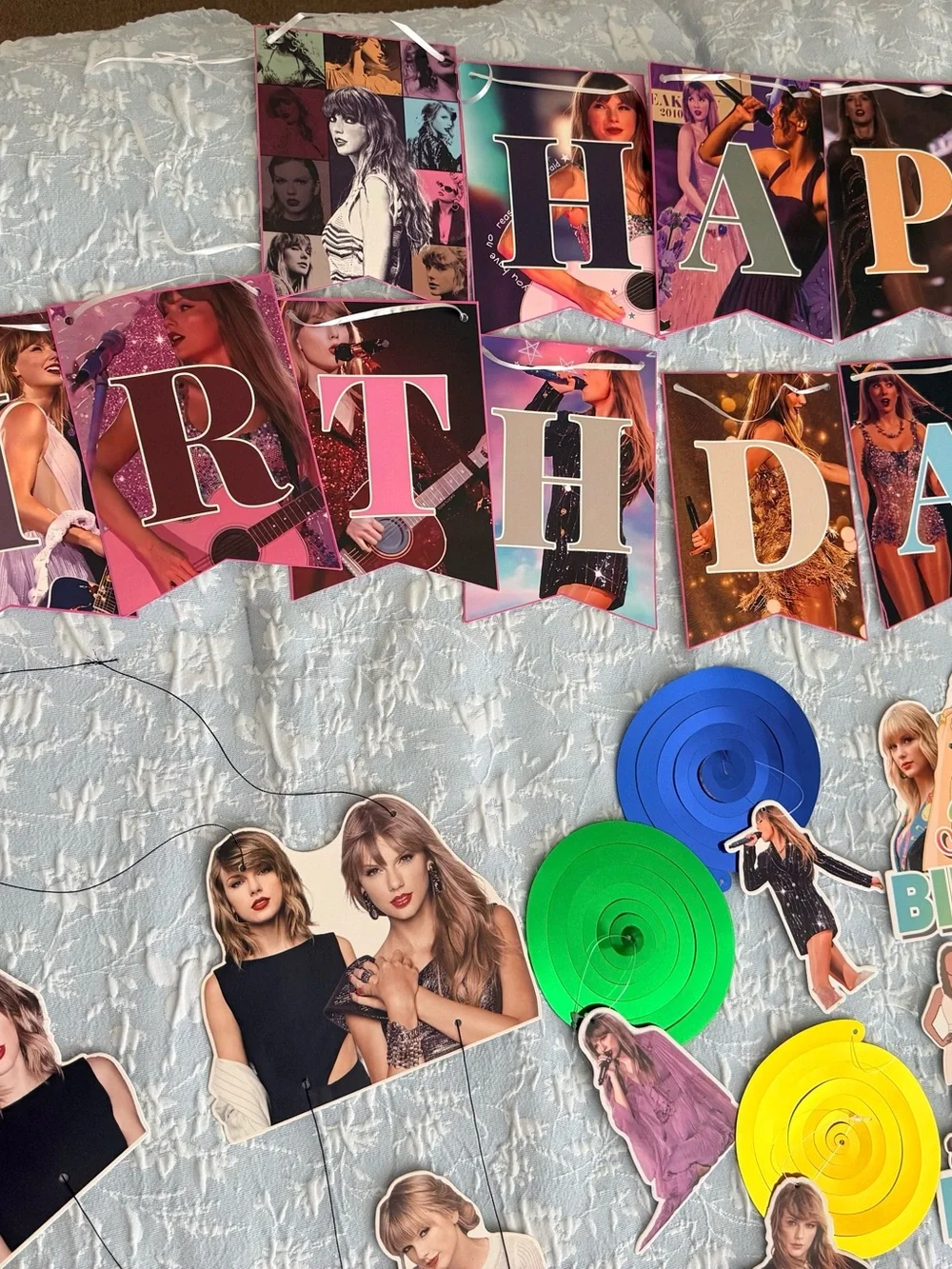 Taylor Swift Theme Birthday Party Decorations / Fan Bundle